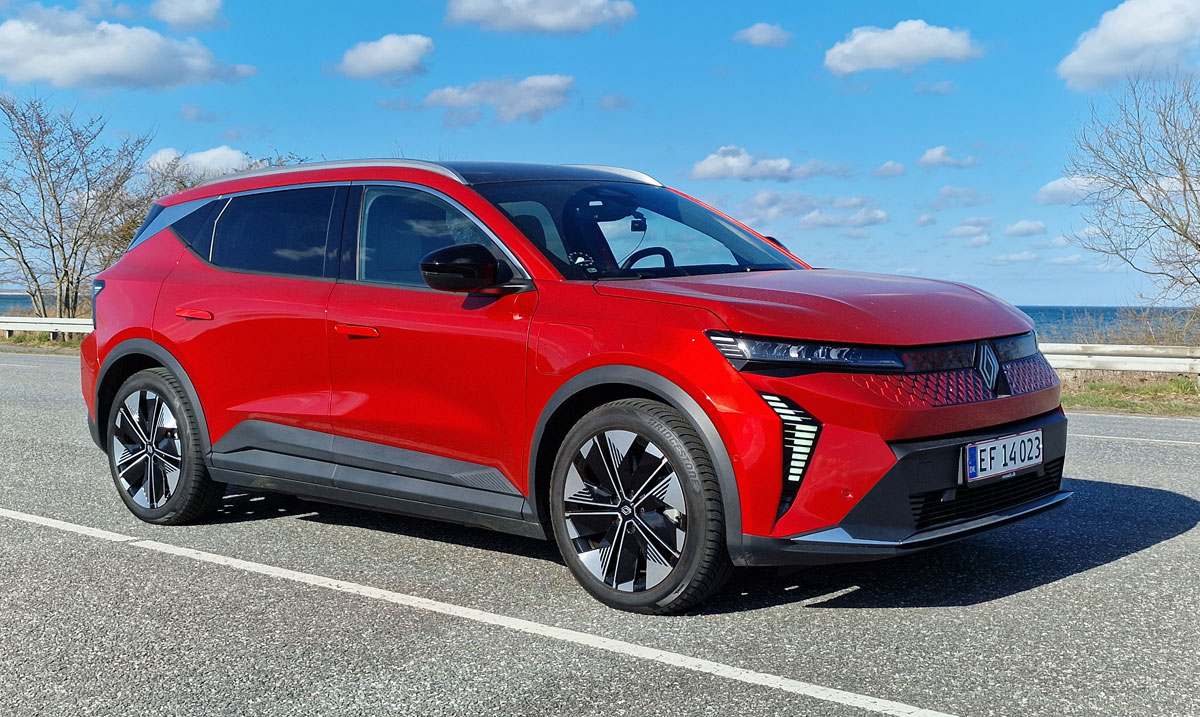 Biltest Renault Scenic E Tech Electric Techno 2025 Pr vek rsel 